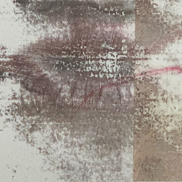 Artwork by Linda Bridges depicting a pattern on stone.